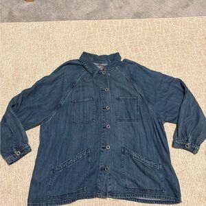 Torrid Tencel Denim Chore Jacket NWT
